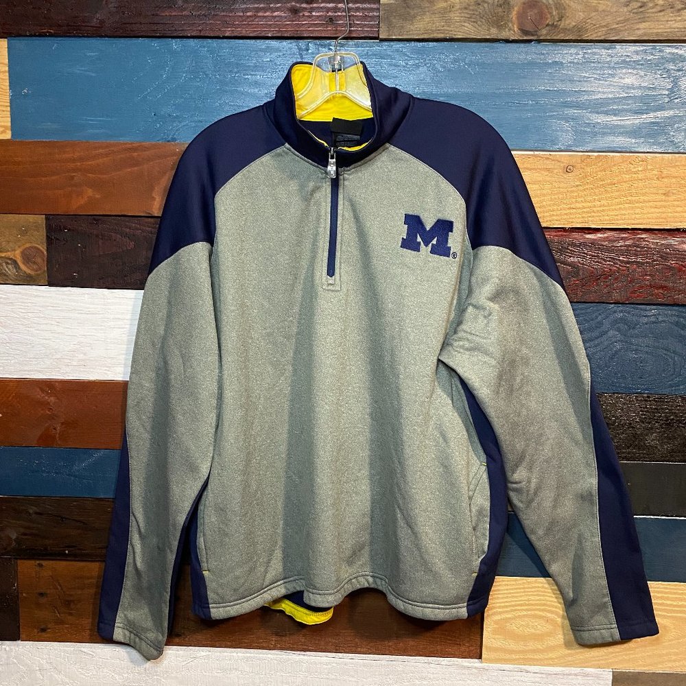 University of Michigan Wolverines 1/4 Zip Gen 2 Pullover Shirt - Size XL